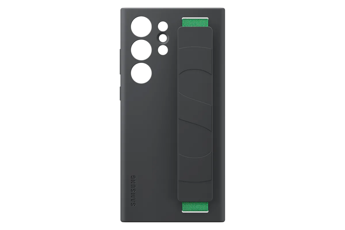 

Чехол-накладка Samsung Silicone Grip Case для смартфона Samsung Galaxy S23 Ultra, силикон, черный (EF-GS918TBEGRU)