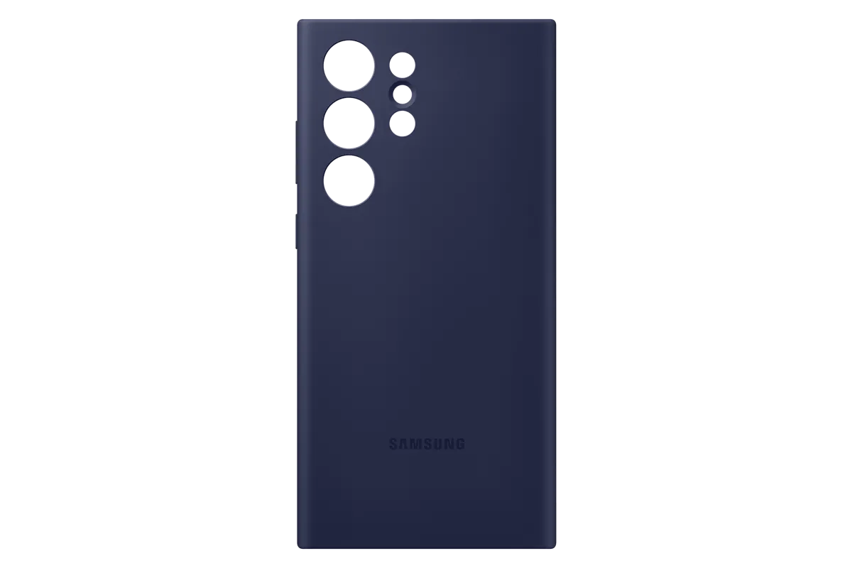 

Чехол-накладка Samsung Silicone Case для смартфона Samsung Galaxy S23 Ultra, силикон, темно-синий (EF-PS918TNEGRU)