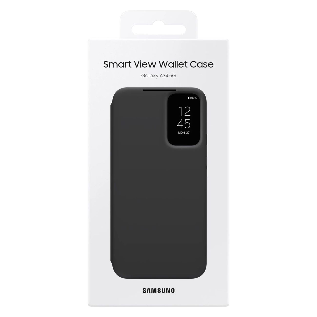 Чехол-книжка Samsung Smart View Wallet для смартфона Samsung Galaxy A34,  полиуретан, чёрный, 1185916 купить по цене 3450 руб в Новосибирске в  интернет-магазине e2e4