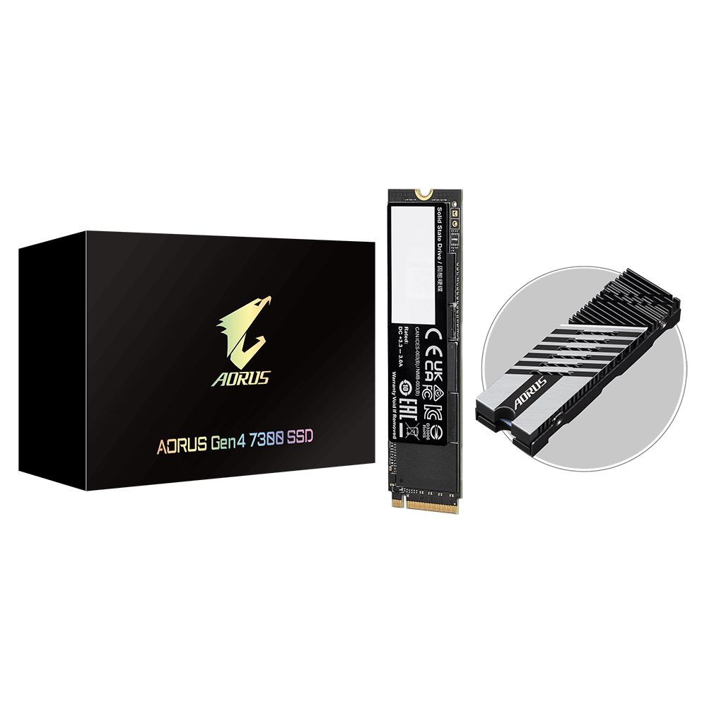 SSD GIGABYTE 2Tb PCIe 4.0 x4 (AG4732TB)