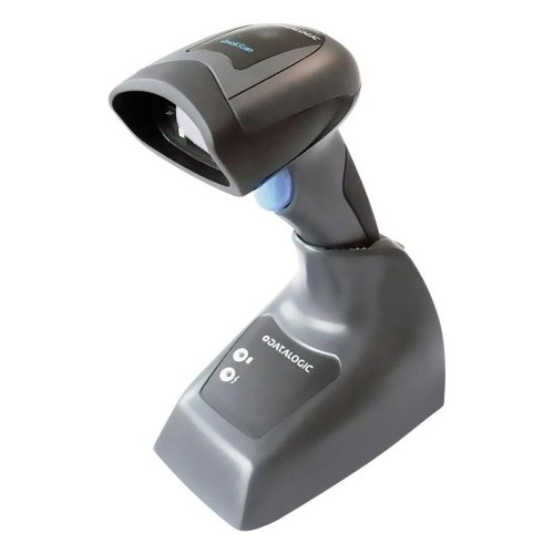 Сканер штрих-кода Datalogic QBT2430, ручной, Area Image, беспроводной, 2D, черный, 1.5 м (QBT2430-BK-BTK1) б/у, после ремонта, следы эксплуатации, комплект полный