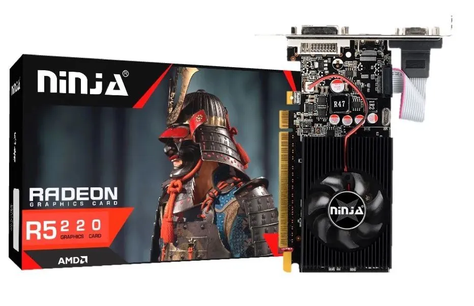 Видеокарта Ninja AMD Radeon R5 220 80SP, 1Gb DDR3