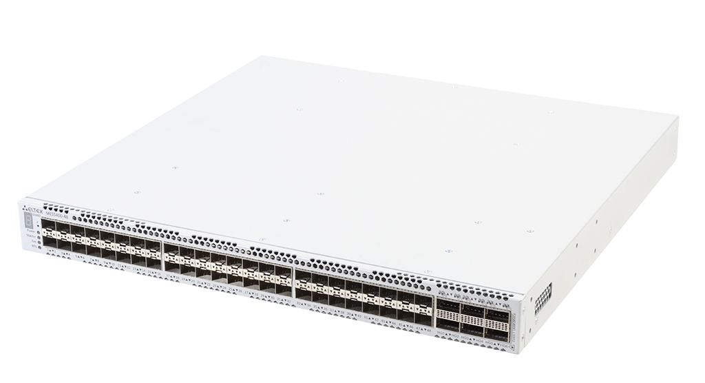Коммутатор Eltex MES5400-48, SFP+ 48x10, SFP/uplink: QSFP28x6