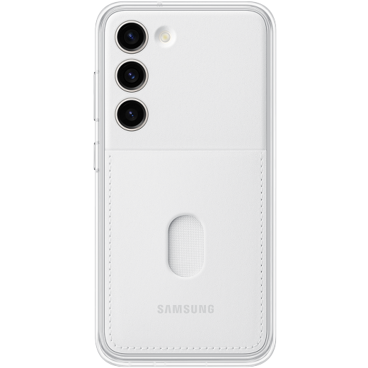 

Чехол-накладка Samsung Frame Case для смартфона Samsung Galaxy S23, TPU, белый (EF-MS911CWEGRU)