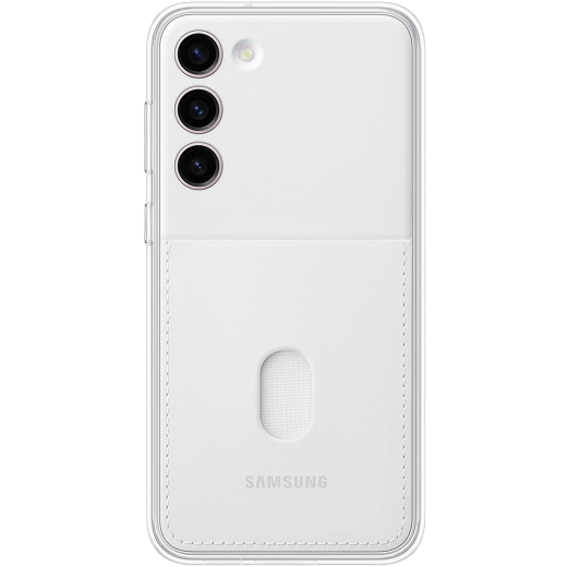 

Чехол-накладка Samsung Frame Case для смартфона Samsung Galaxy S23+, TPU, белый (EF-MS916CWEGRU)