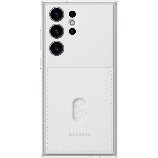 

Чехол-накладка Samsung Frame Case для смартфона Samsung Galaxy S23 Ultra, TPU, белый (EF-MS918CWEGRU)