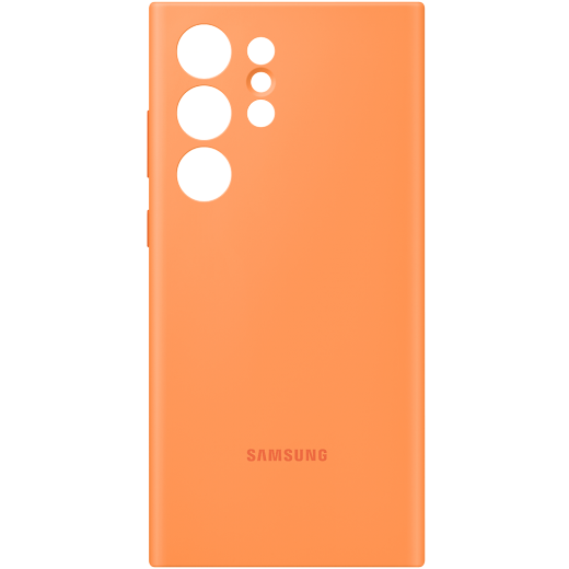

Чехол-накладка Samsung Silicone Case для смартфона Samsung Galaxy S23 Ultra, силикон, оранжевый (EF-PS918TOEGRU)