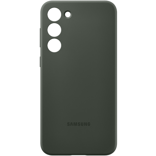 

Чехол-накладка Samsung Silicone Case для смартфона Samsung Galaxy S23+, силикон, зеленый (EF-PS916TGEGRU)