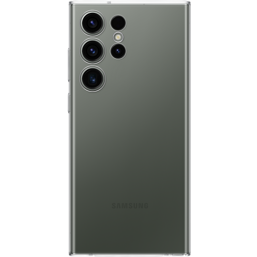 

Чехол-накладка Samsung Clear Case для смартфона Samsung Galaxy S23 Ultra, TPU, прозрачный (EF-QS918CTEGRU)