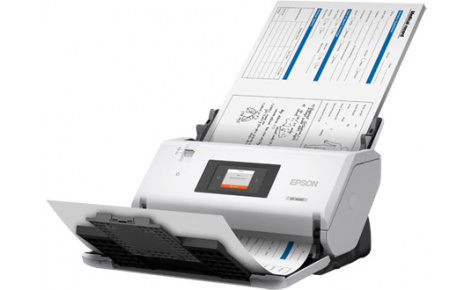 

Сканер протяжный Epson WorkForce DS-30000, A3, CIS, 600x600dpi, ДАПД 120 листов, ч/б 70 стр/мин / 140 изобр./мин. формата A4,цв. 70 стр/мин / 140 изобр./мин. формата A4, 30 бит, 24 бит, USB 3.0 (B11B256401), DS-30000