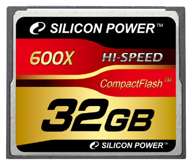 Карта памяти CompactFlash Silicon Power 32Gb SP032GBCFC600V10