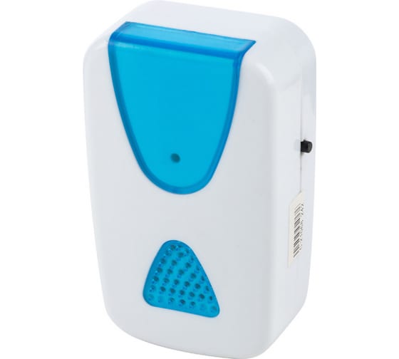 

Звонок беспроводной HomeStar HS-0103, с одной кнопкой, белый (103608), HS-0103