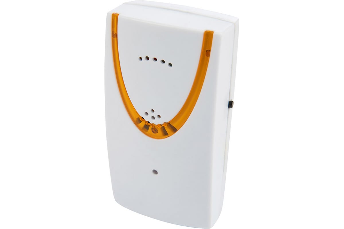 

Звонок беспроводной HomeStar HS-0104, с одной кнопкой, белый (103609), HS-0104