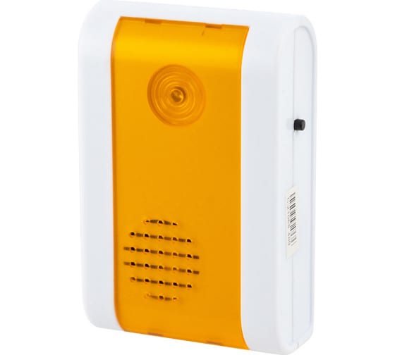 

Звонок беспроводной HomeStar HS-0106WP, с одной кнопкой, белый (103611), HS-0106WP