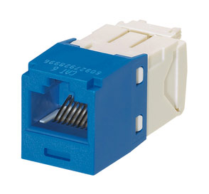 

Модуль Mini-Com PANDUIT CJ688TGBU, RJ-45 cat.6, 1 шт., синий (CJ688TGBU), CJ688TGBU