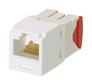 Модуль Mini-Com PANDUIT CJ5E88TGAW, RJ-45 cat.5e, 1 шт., белый (CJ5E88TGAW)