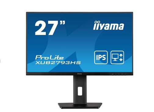 

Монитор 27" Iiyama ProLite XUB2793HS-B5 IPS, 1920x1080 (16:9), 300кд/м2, 4 мс, 178°/178°, FreeSync, HDMI, 1, черный (XUB2793HS-B5), XUB2793HS-B5