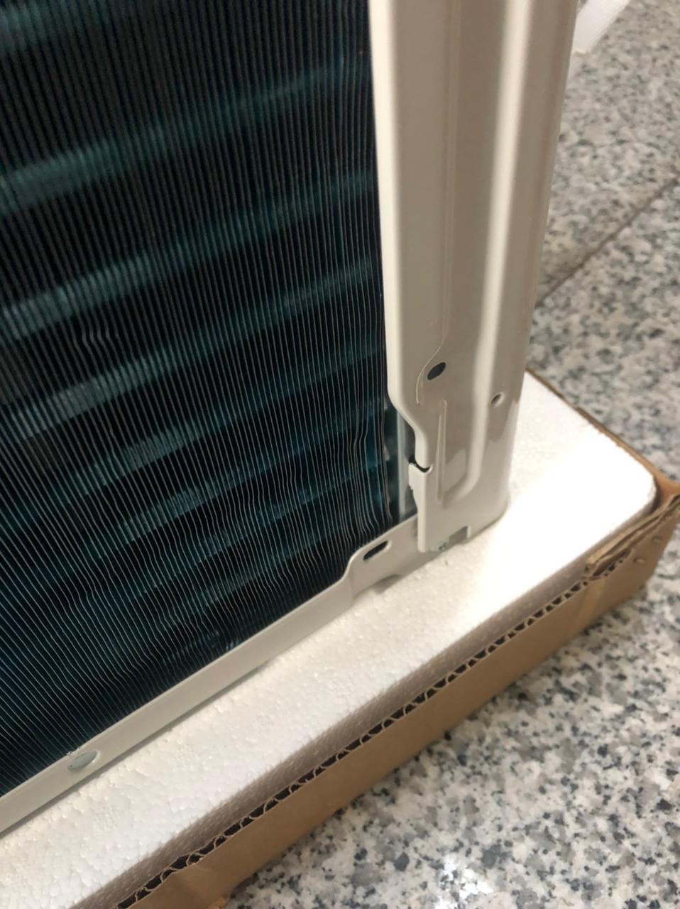 Блок наружный Ballu Eco Edge DC inverter, (BSLI/out-24HN1/EE/EU_20Y) Новый, дефекты на внешнем радиаторе