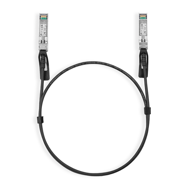 Кабель DAC TP-Link, SFP+-SFP+, 1 м