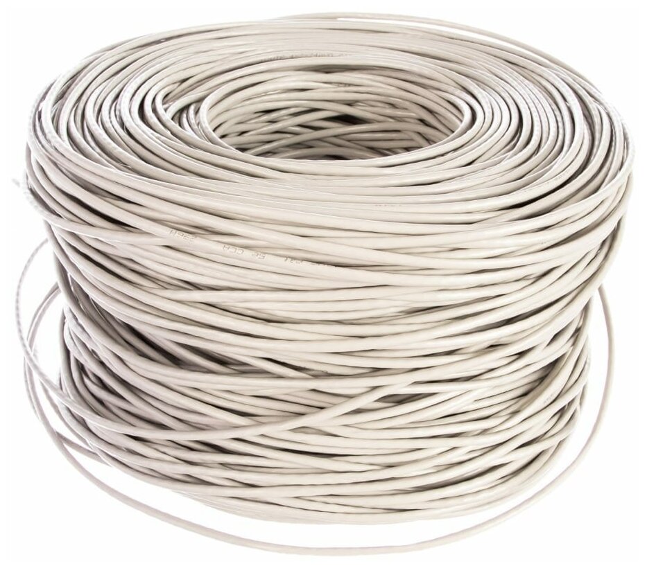

Витая пара UTP кат.5e, 4 пары, CCA, 305м., внутренний, одножильный, PVC, серый, TDM ELECTRIC (SQ0107-0111)