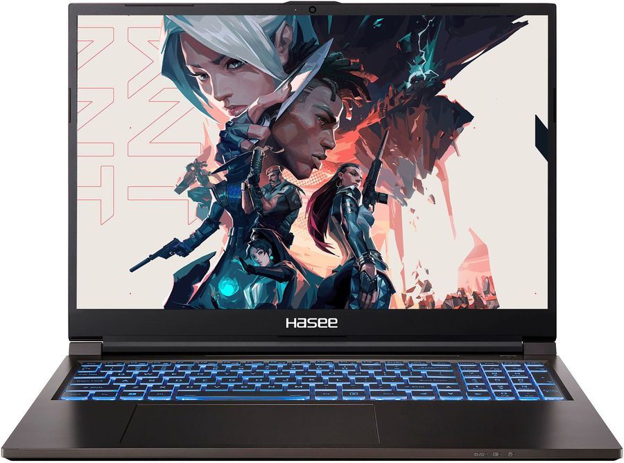 

Ноутбук Hasee T8-DA5NP+ 16" IPS 2560x1600, Intel Core i5 12500H 2.5 ГГц, 16Gb RAM, 512Gb SSD, NVIDIA GeForce RTX 3060-6Gb, без OC, черный (T8-DA5NP+), T8-DA5NP+