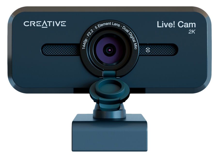 Вебкамера Creative SYNC V3, 5 MP, 2560x1440, встроенный микрофон, USB 2.0, черный (73VF090000000)