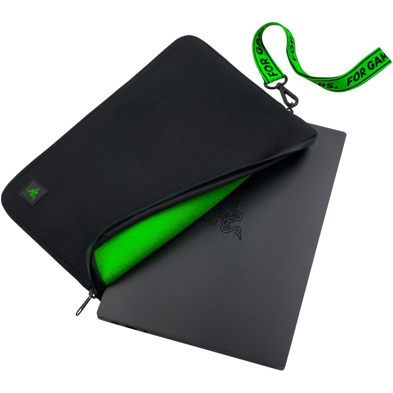 

Чехол для ноутбука 13.3" RAZER Neoprene Sleeve V2, синтетический, черный (RC21-01440100-R3M1), Neoprene Sleeve V2