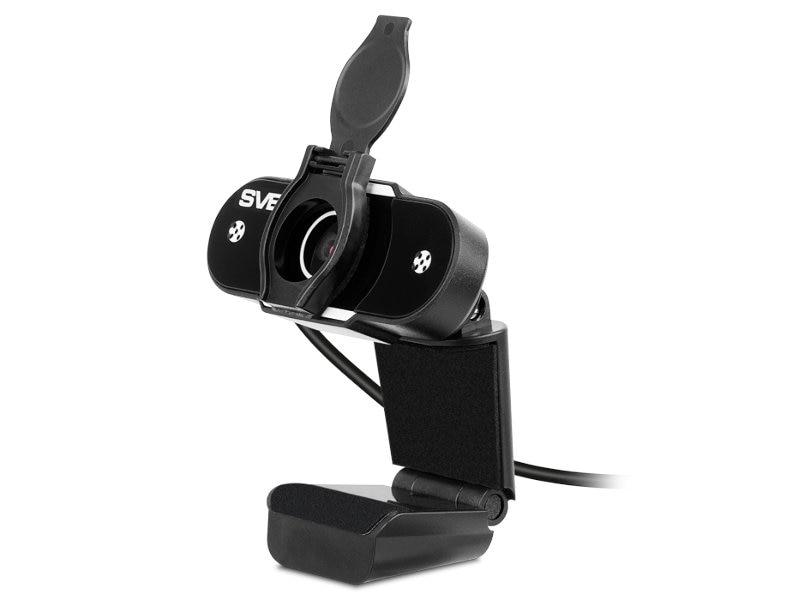 Вебкамера Sven IC-915, 1 MP, 1280x720, встроенный микрофон, USB 2.0, черный (SV-021047)