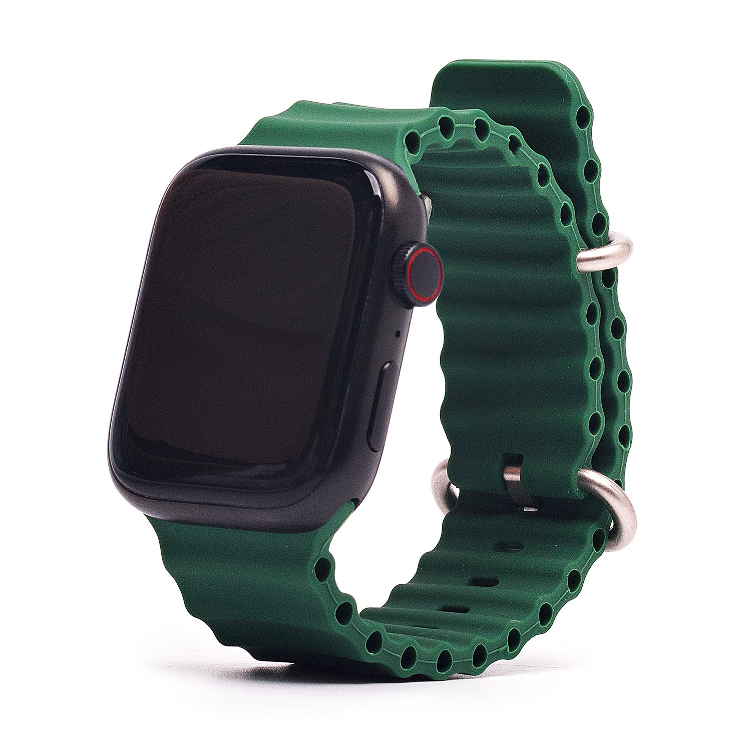 

Ремешок ApW26 Ocean Band для Apple Watch, 42-49 мм, силикон, зеленый (217830), 0