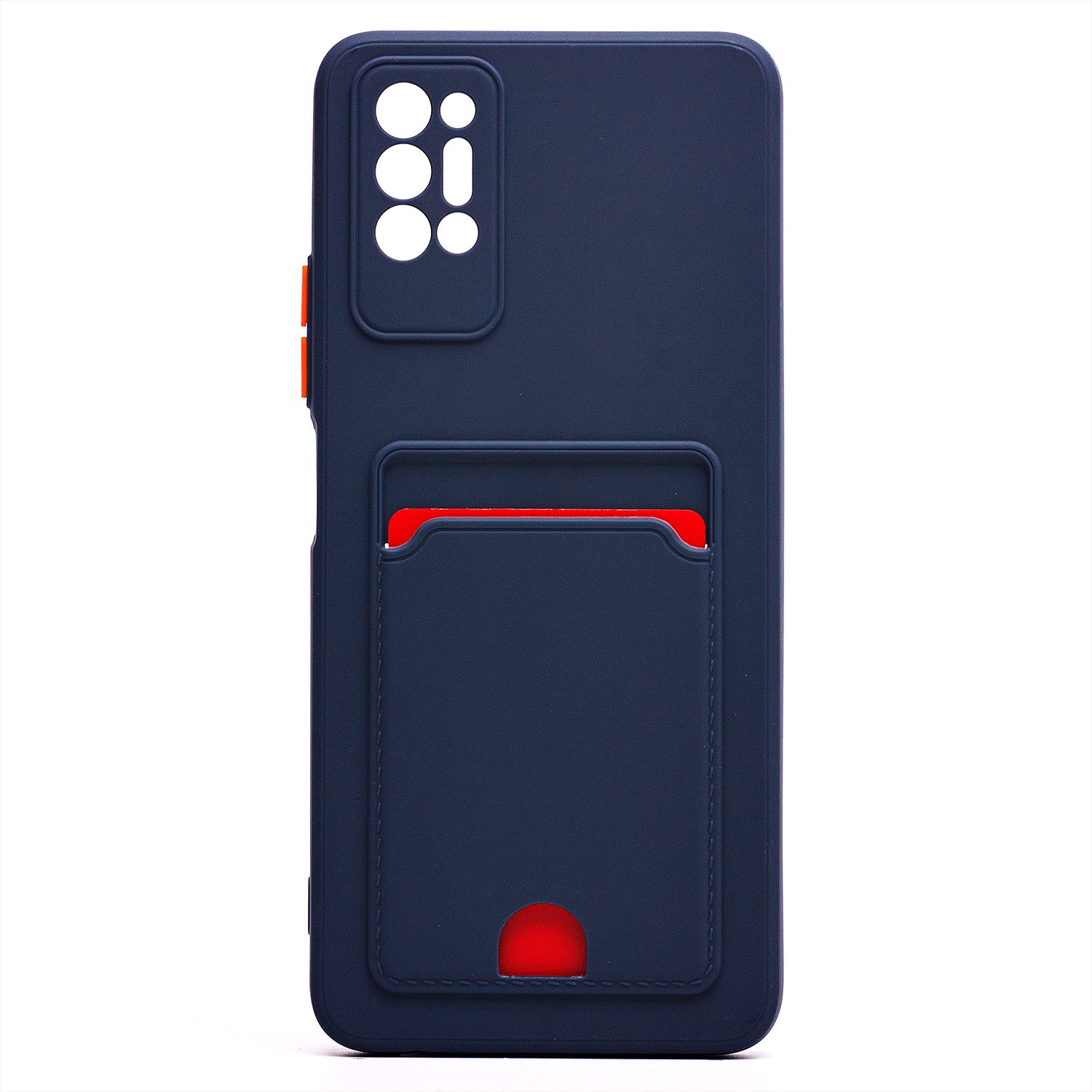 

Чехол-накладка SC315 с картхолдером для смартфона TECNO Pova 2, темно-синий (215880)