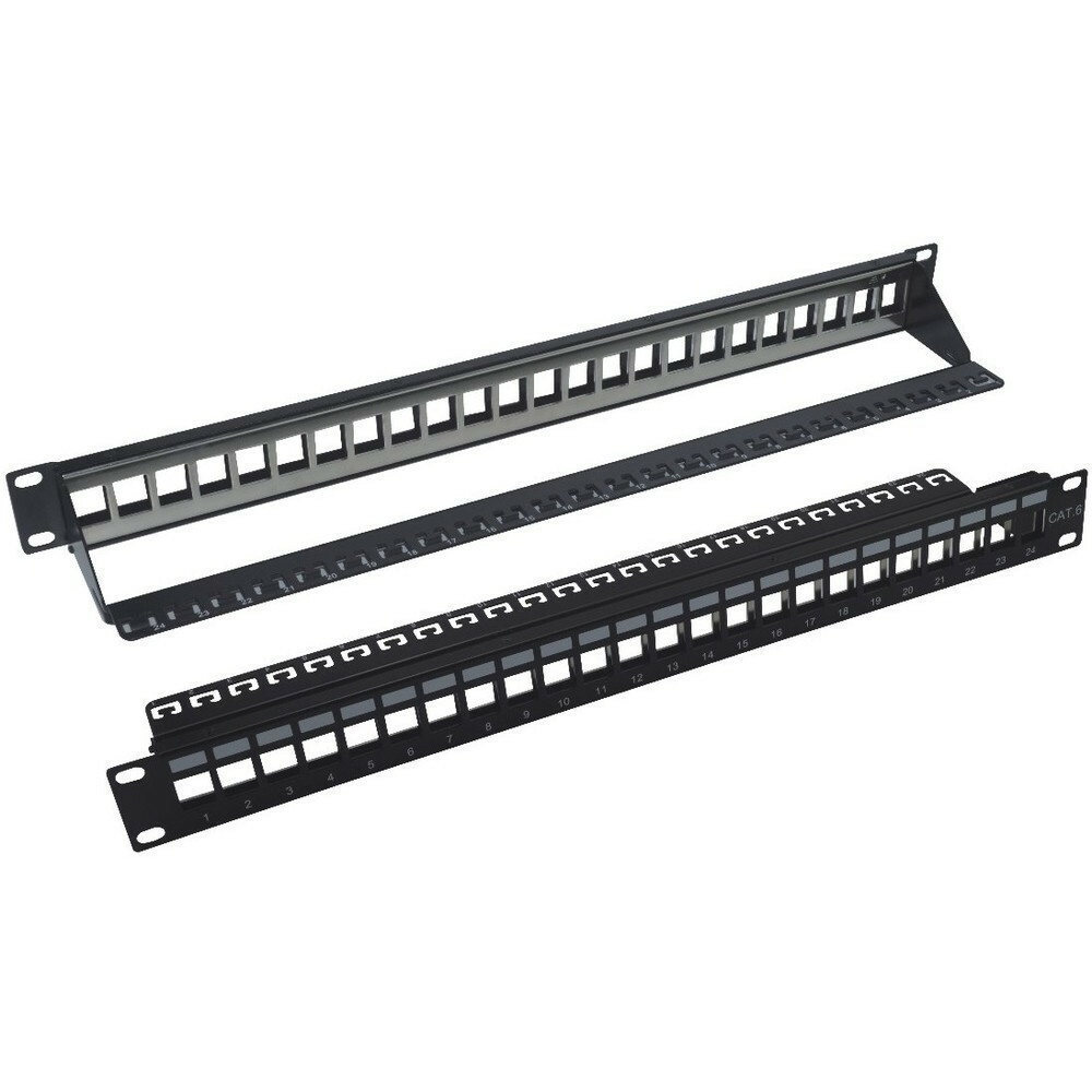 

Патч-панель в шкаф 19" 1U, порты: 24, органайзер, черный, NM-BPP-1U24P-UB-101-BK, Neomax (NM-BPP-1U24P-UB-101-BK), NM-BPP-1U24P-UB-101-BK