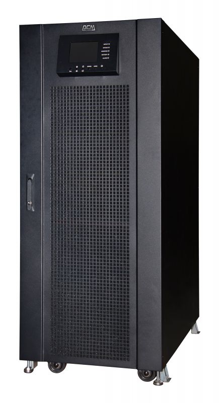 

ИБП Powercom ONL-M-20PM, 20000 В·А, 20 кВт, клеммная колодка, черный (ONL-M-20PM) (без аккумуляторов), ONL-M-20PM
