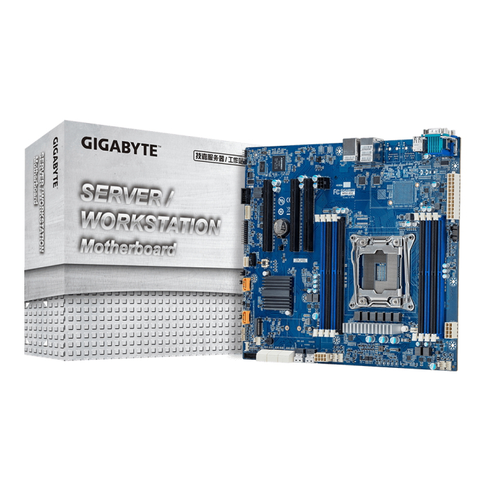 

Материнская плата Gigabyte MF51-ES2, 1xSocket2066, iC422, 8xDDR4, 3PCI-Ex16, 1xM.2-PCI-E, 8SATA3 RAID 0/1/5/10, 2x1 Гбит/с, IPMI, 2xUSB 2.0, VGA, SSI CEB, Retail (MF51-ES2), MF51-ES2