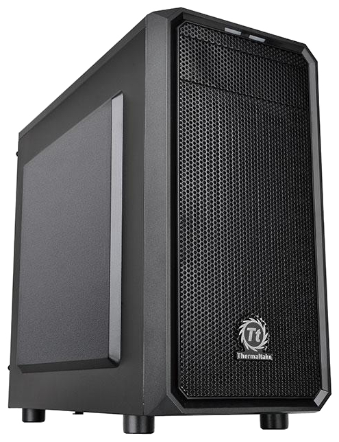 Корпус Thermaltake Versa H15, mATX, Mini-Tower, USB 3.0, черный, без БП (CA-1D4-00S1NN-00)