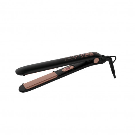

Выпрямитель Rowenta Copper Forever SF1629F0, 200°C, 36 Вт, керамика/турмалин покрытие, режимов: 1, петля для подвешивания, 1.8 м, черный, SF1629F0