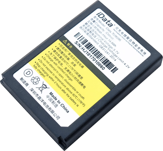 

Аккумулятор для ТСД iData 95W Li-Ion, 6 А·ч для iData 95W/95S (95W-100004), Черный, 95W