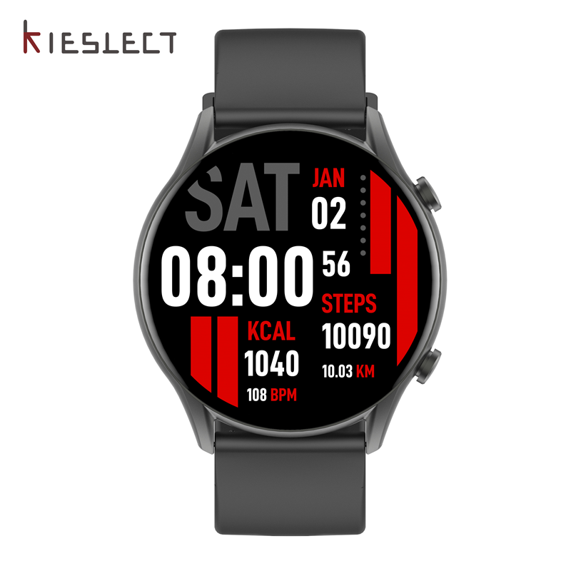 

Смарт-часы Kieslect KR, 1.32" Amoled, черный (Kr Black), KR