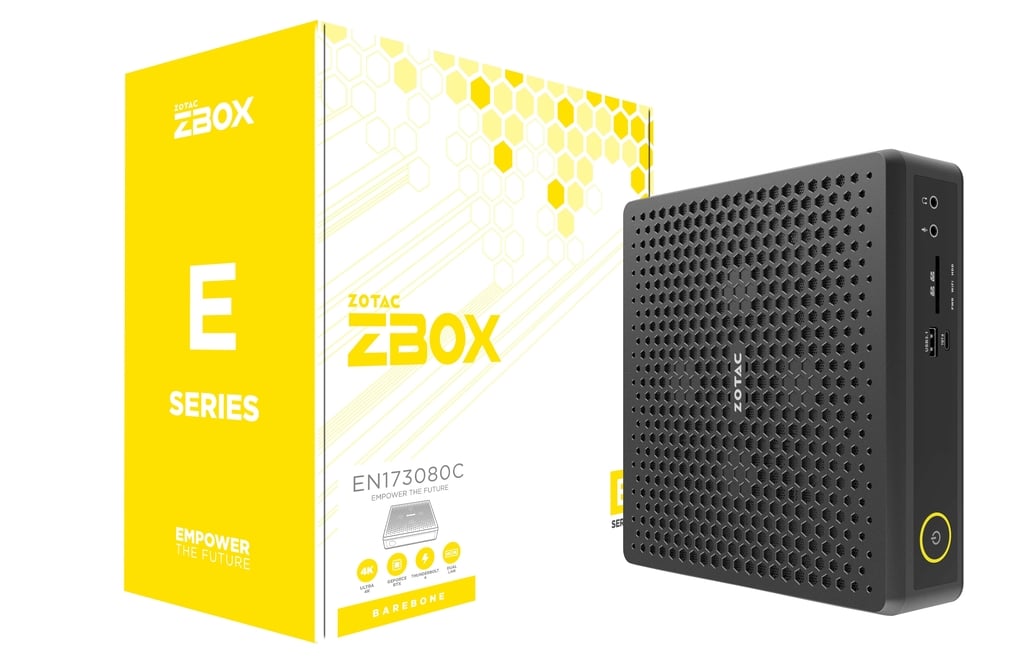 

Неттоп-платформа Zotac ZBOX E MAGNUS EN173080C, Intel Core i7-11800H 2.3 ГГц 2xDDR4 SODIMM, 1x2.5" HDD/SSD, GeForce RTX 3080 Laptop-16Gb, WiFi, BT, черный (ZBOX-EN173080C-BE), MAGNUS EN173080C