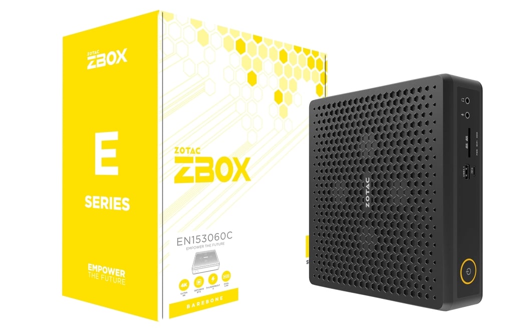 

Неттоп-платформа Zotac ZBOX E MAGNUS EN153060C, Intel Core i5 11400H 2.7 ГГц 2xDDR4 SODIMM, 1x2.5" HDD/SSD, GeForce RTX 3060 Laptop-6Gb, WiFi, BT, черный (ZBOX-EN153060C-BE), MAGNUS EN153060C