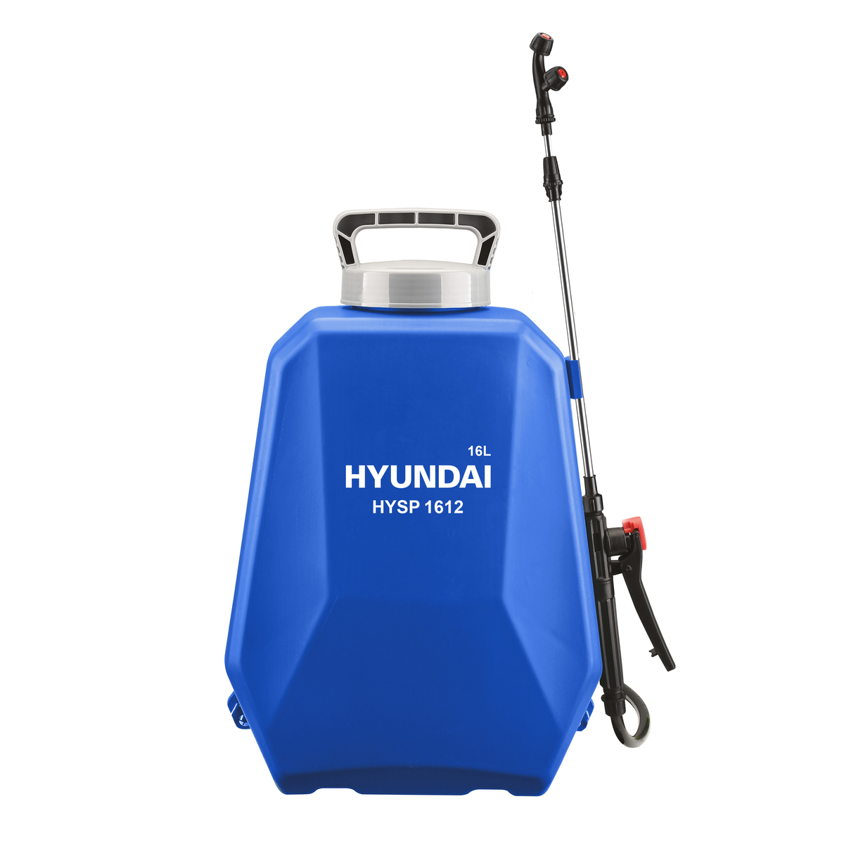 Садовый опрыскиватель Hyundai HYSP 1612, наплечный, аккумуляторный, бак 16 л, синий (HYSP 1612)
