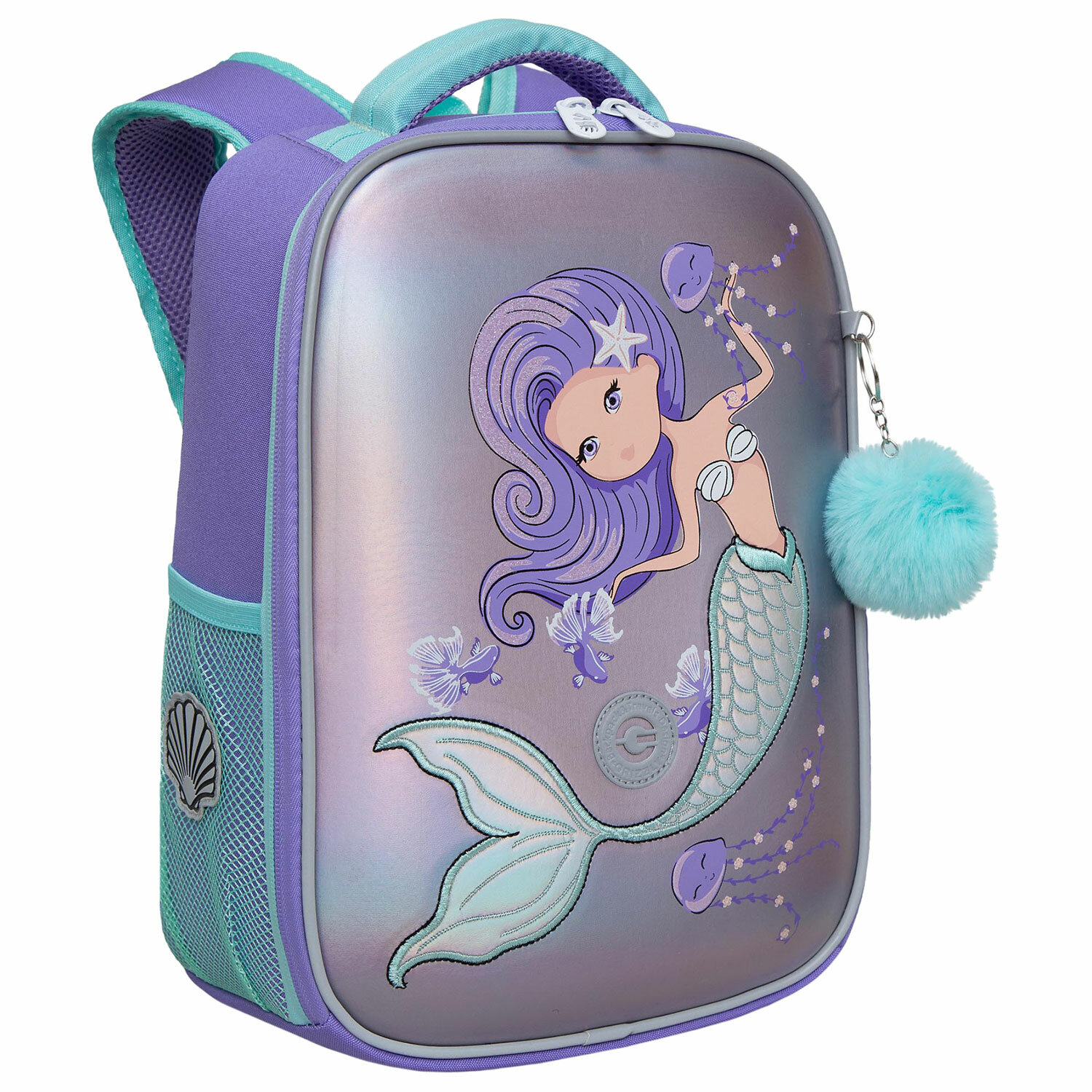 

Ранец GRIZZLY RAw Mermaid, анатомическая, вентилируемая спинка, 1 отделение, лиловый (RAw-396-12/1)