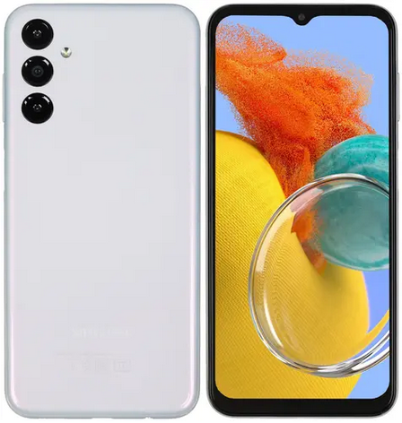 

Смартфон Samsung Galaxy M14, 6.6" 1080x2400 PLS, Samsung Exynos 1330, 4Gb RAM, 128Gb, 3G/4G, Wi-Fi, BT, 3xCam, 2-Sim, 5000 мА⋅ч, USB Type-C, Android 13, серебристый (SM-M146BZSVCAU), Galaxy M14