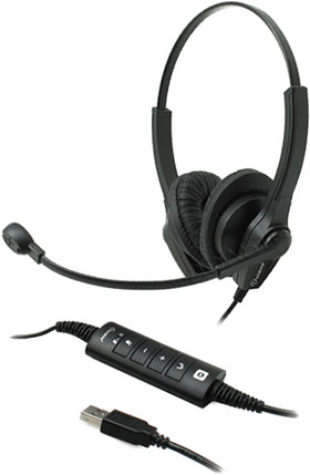 

Проводная гарнитура Accutone UB610MKII, USB, черный (ZE-UB610-UC-RU), UB610MKII