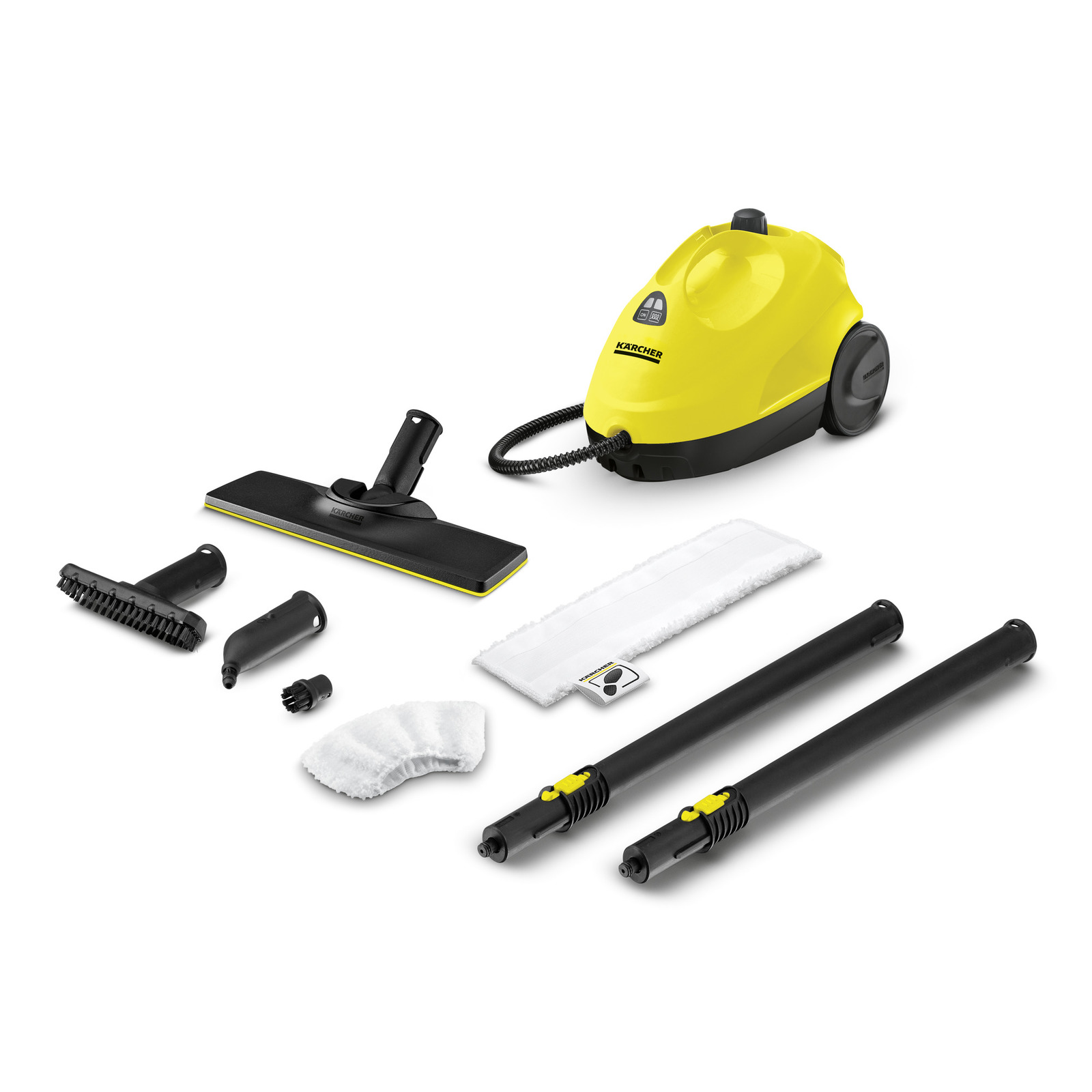 

Пароочиститель KARCHER SC 2 EasyFix 1.5 кВт, желтый/черный (1.512-063.0), 2 EasyFix