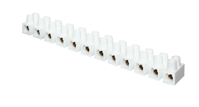 Клеммная колодка EKF 2x4 мм, 10 шт., белый, PROxima (plc-KK-4-3-ps-w)