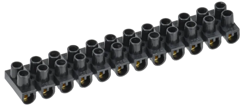 

Клеммная колодка IEK ЗВИ-3 2x1,0...2,5 мм², 12 шт., чёрный (UZV5-003-04), ЗВИ-3