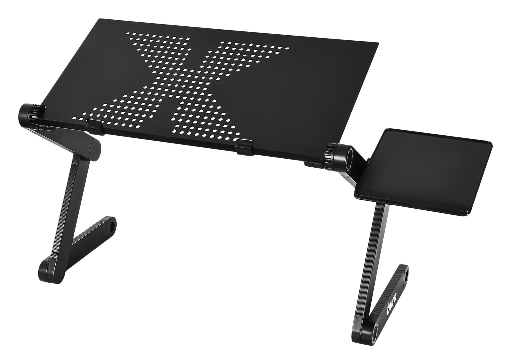 

Столик для ноутбука 17.3" Buro BU-804, металл, черный (1437200) новый, нетоварный вид упаковки, полный комплект, BU-804