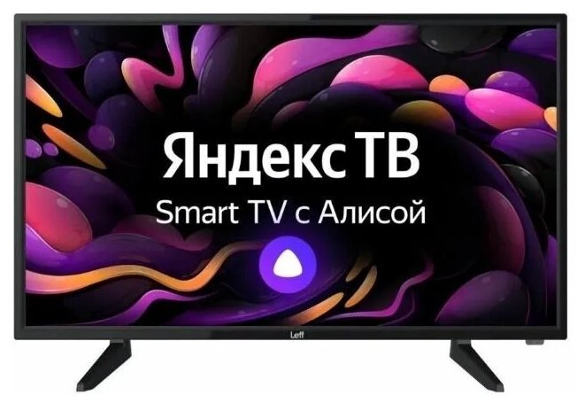 

Телевизор 24" Leff 24H510T, 1366x768, DVB-T /T2 /C, HDMIx2, USBx2, WiFi, Smart TV, черный (24H510T), 24H510T