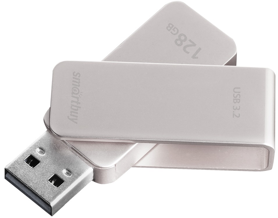 

Флешка 128Gb USB 3.2 SmartBuy M1, серый (SB128GM1G)