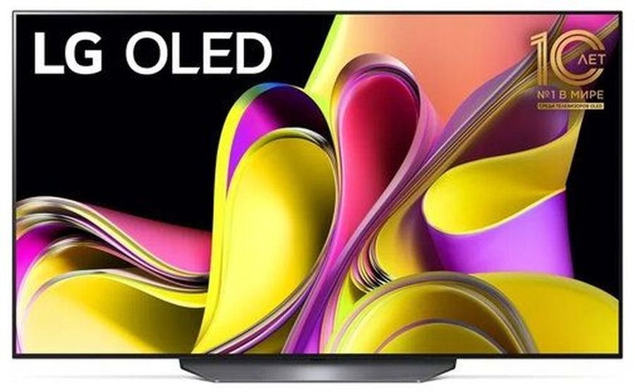 

Телевизор 55" LG OLED55B3RLA, 3840x2160, DVB-T /T2 /C, HDMIx4, USBx2, WiFi, Smart TV, черный (OLED55B3RLA.ARUB), OLED55B3RLA